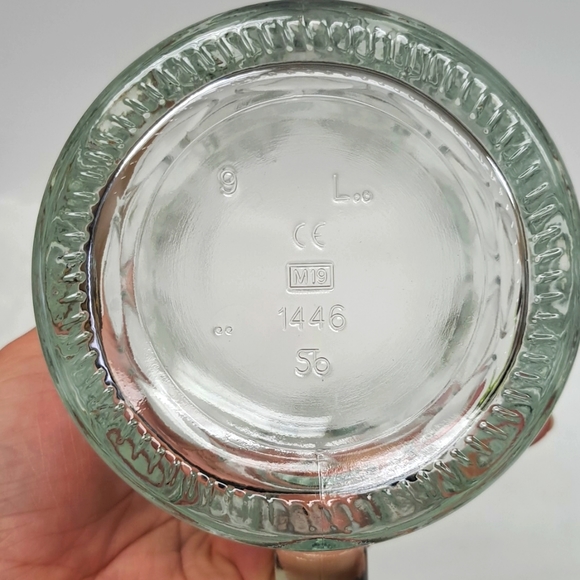 Vintage "Steam Whistle " OVERSIZED dimpled glass beer stein - Picture 4 of 7